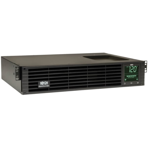 Tripp Lite UPS Smart 1000VA 800W Rackmount AVR 120V Pure Sine Wave USB DB9 SNMP 2URM 1000VA, 6-Outlets, Black (SMART1000RM2U)