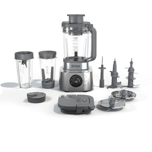 Ninja - Foodi Power Blender Ultimate System 72-Oz. Blender, Smoothie Bowl Maker, Food Processor - Platinum