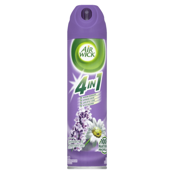 Air Wick Aerosol Spray Air Freshener Lavender  Chamomile 8 Oz Can