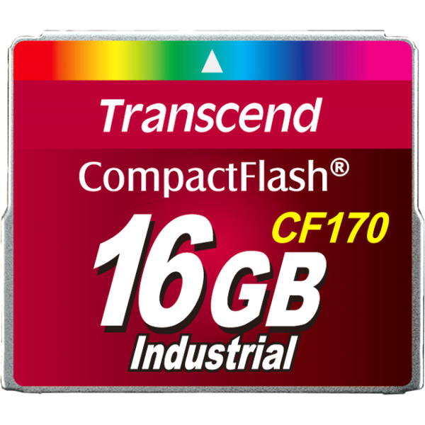 UPC 760557825081 product image for Transcend CF170 16 GB CompactFlash - 91.59 MB/s Read - 20.76 MB/s Write | upcitemdb.com