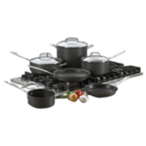 Cuisinart Chefs Classic Hard Anodized 10-Pc. Set