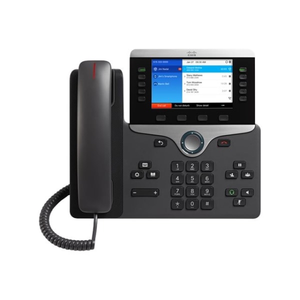 UPC 882658698422 product image for Cisco IP Phone 8851 - VoIP phone - SIP, RTCP, RTP, SRTP, SDP - 5 lines | upcitemdb.com