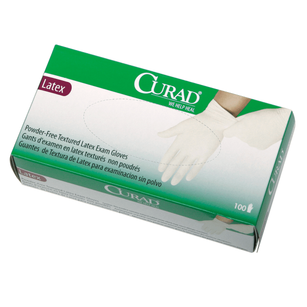 UPC 080196319186 product image for Curad® Powder-Free Latex Exam Gloves, Small, Box Of 100 | upcitemdb.com