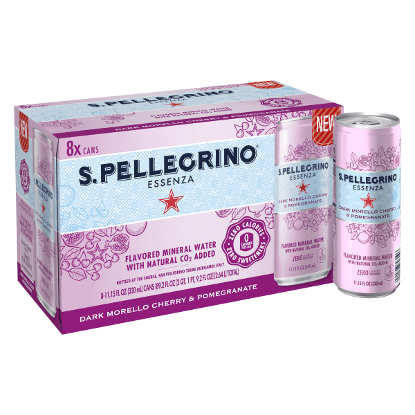 UPC 041508803113 product image for Nestl� S.Pellegrino Essenza Flavored Mineral Water, Dark Morello Cherry & Pomegr | upcitemdb.com