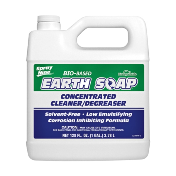 GTIN 077174001454 product image for Spray Nine Earth Soap Cleaner/Degreaser - Concentrate Liquid - 128 fl oz (4 quar | upcitemdb.com