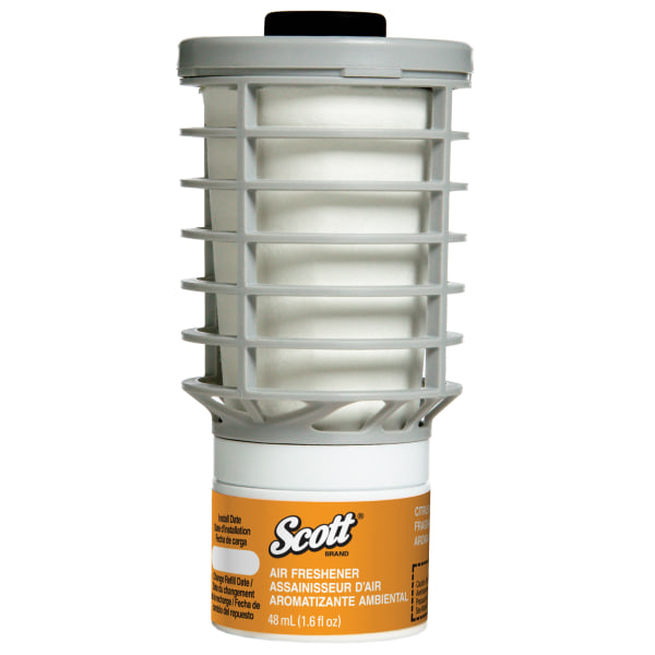 Photos - Cleaning Agent Scott � Continuous Air Freshener Refills, Citrus, 1.62 Oz, Case Of 6 91067CT 