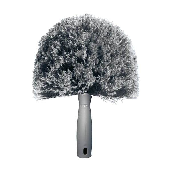 Unger Polypropylene Bristle Cobweb Duster, 3 1/2 Handle, Gray