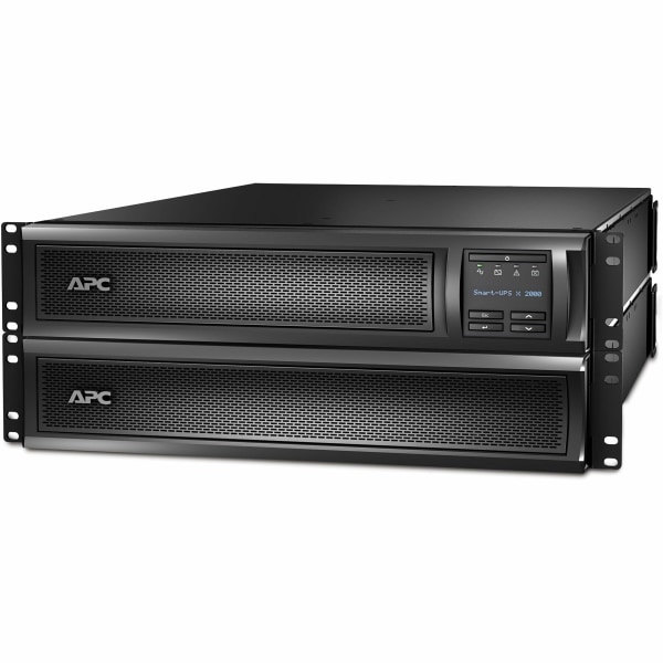 APC by Schneider Electric Smart-UPS X 1920 VA Tower/Rack Mountable - 2U Rack-mountable - 3 Hour Recharge - 11 Minute Stand-by - 120 V AC Input - 120 V -  SMX2000RMLV2UNC