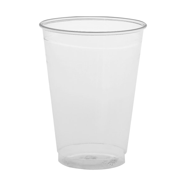 Solo Cup Tall-Shaped Plastic Party Cold Drink Cups, 9 Oz, Clear, 50 Cups Per Sleeve, Case Of 20 Sleeves
