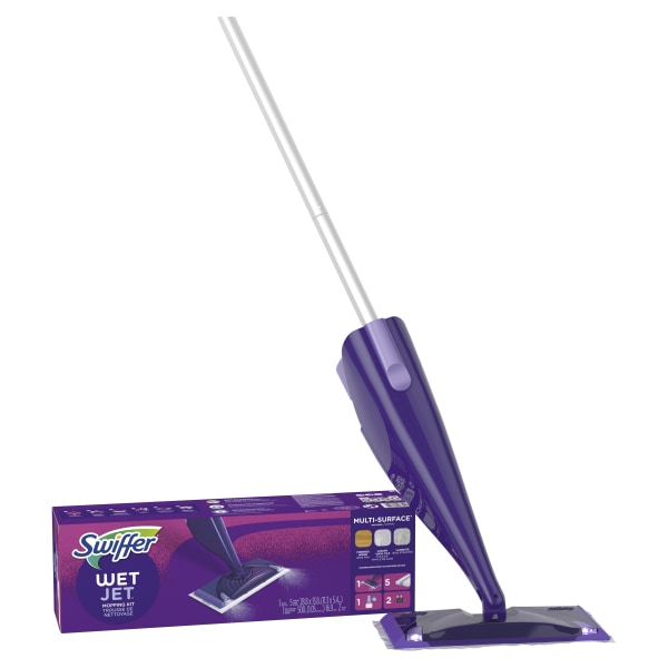 Swiffer WetJet Starter Kit PurpleSilver