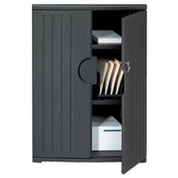 Iceberg OfficeWorks™ Storage Cabinet, 46""H x 36""W, Black -  92561