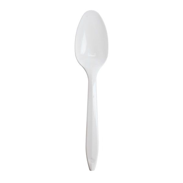 Photos - Darts Dart Style Setter Medium-Weight Teaspoons, 5 7/8", White, Pack Of, 1,000