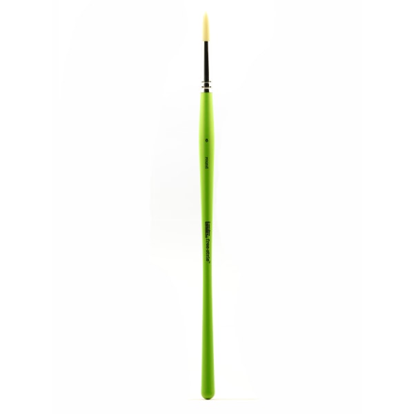 UPC 094376976090 product image for Liquitex Free-Style Detail Paint Brush, Synthetic, Size 6, Round Bristle, Green | upcitemdb.com