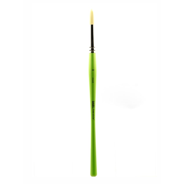 UPC 094376976113 product image for Liquitex Free-Style Detail Paint Brush, Synthetic, Size 10, Round Bristle, Green | upcitemdb.com