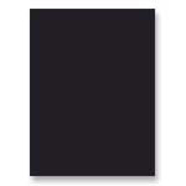 decorol  pac101209  flame-retardant art paper roll  1 / roll  black, box has some damage
