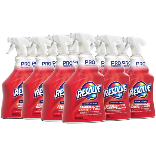 Resolve® Professional Carpet Spot Cleaner, 32 Oz Bottle, Case Of 12 -  97402CT