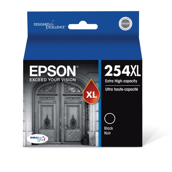 Epson® 254XL DuraBrite® Black Extra-High Yield Ink Cartridge, T254XL120-S