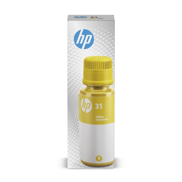 Photos - Ink & Toner Cartridge HP 31 Yellow Ink Bottle, 1VU28AN 