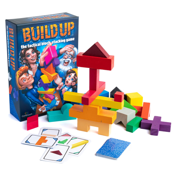 UPC 899600003678 product image for Continuum Games Build Up Block Stacking Game, Grade 3 - 12 | upcitemdb.com