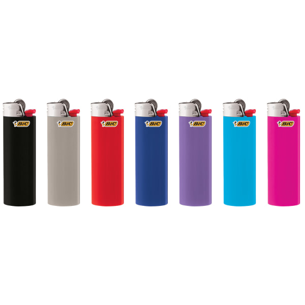 BIC Classic Lighters Assorted Colors Pack Of 2 Lighters