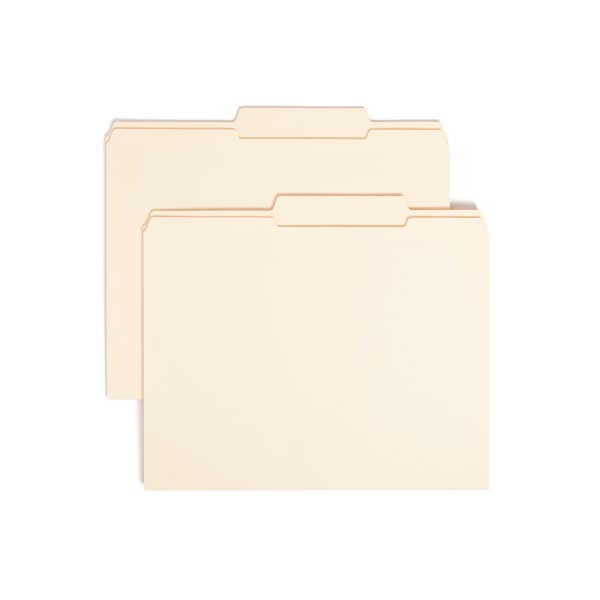 UPC 086486103763 product image for Smead® Guide 2/5-Cut File Folders, Letter Size (8 1/2