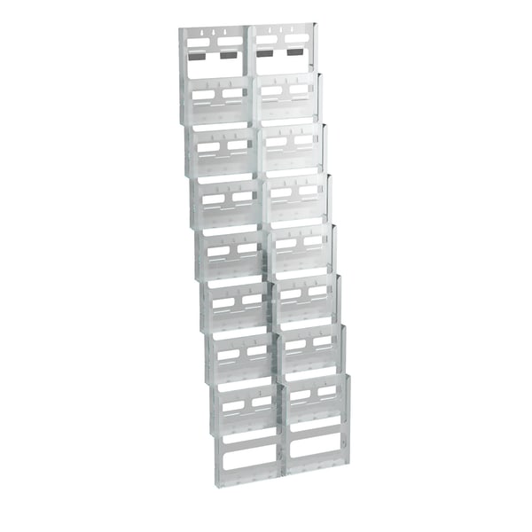 Azar Literature Holder, 18 x 54, Vertical, Wall Mounted, Clear, Plastic (252325) | Quill