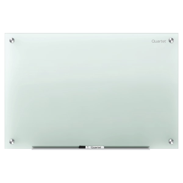 Quartet® Infinity™ Tempered Glass Unframed Non-Magnetic Dry-Erase Whiteboard, 48"" x 36"", Frosted -  G4836F