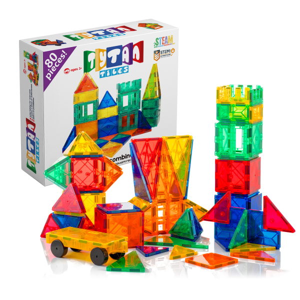 UPC 855639008886 product image for Tytan Toys STEM Education Magnetic Learning Tiles Set | upcitemdb.com