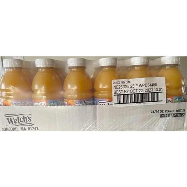 Welch's 100% Orange Juice Cans - Concentrate - 10 fl oz (296 mL) - 24 / Carton / Can -  WEL34400