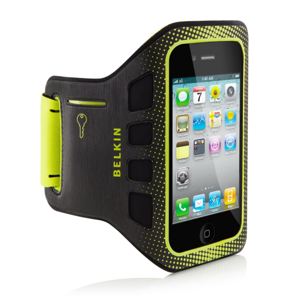 Belkin Easefit Armband For Apple iPhone 4 BlackLime