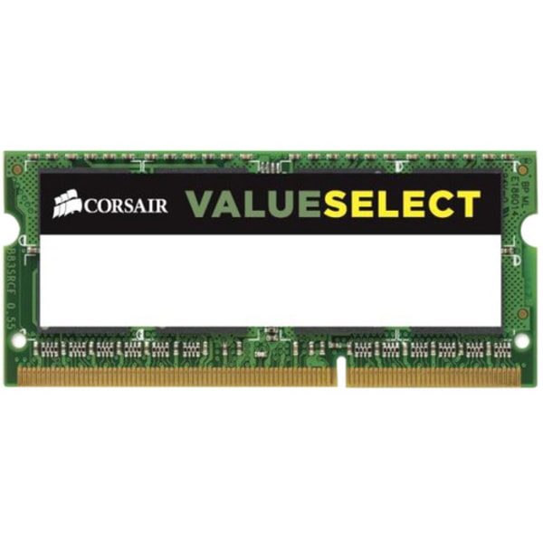 Corsair Laptop Memory CMSO4GX3M1C1333C9 4GB 1333MHz CL9 DDR3L SODIMM - For Notebook - 4 GB (1 x 4GB) - DDR3-1333/PC3-10600 DDR3 SDRAM - 1333 MHz - CL9