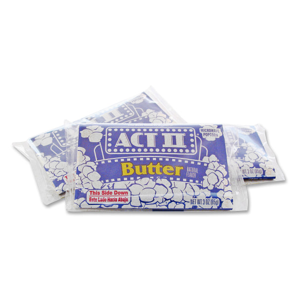 GTIN 076150232233 product image for ACT II Microwave Popcorn, 2.75 Oz, Pack Of 36 | upcitemdb.com