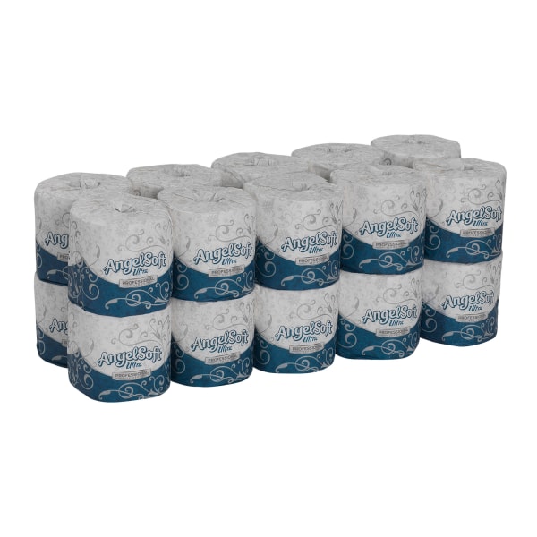 Angel Soft by GP PRO Ultra Professional Series 2-Ply Embossed Toilet Paper Convenience Pack, 400 Sheets Per Roll, Pack Of 20 Rolls