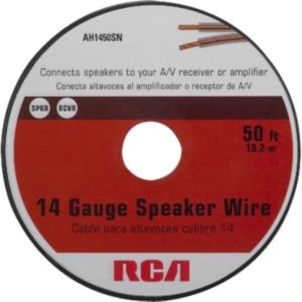 RCA 14-guage Speaker Wire, 50'
