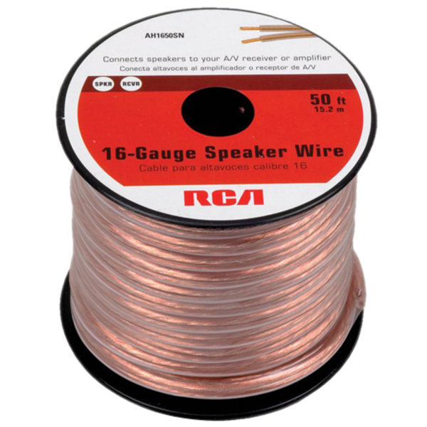 RCA 16-guage Speaker Wire, 50'