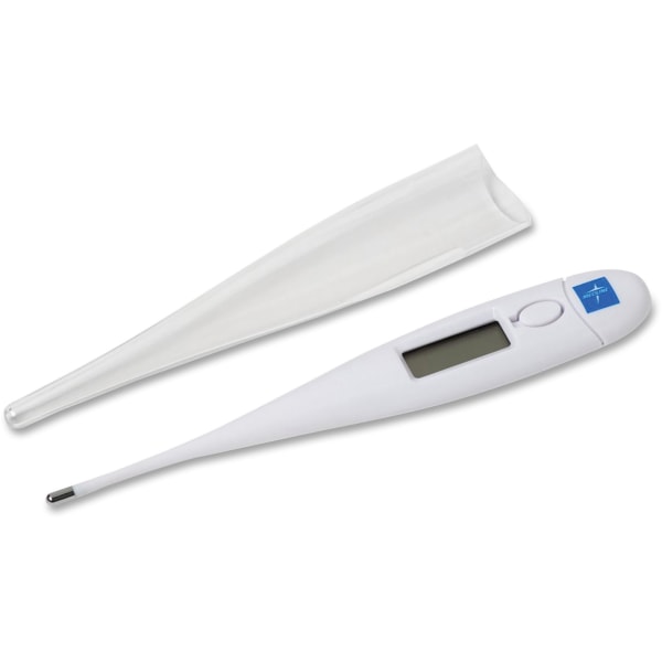 Premier Oral Digital Thermometer - 90°F (32.2°C) to 109.9°F (43.3°C) - Reusable, Latex-free - For Oral - White