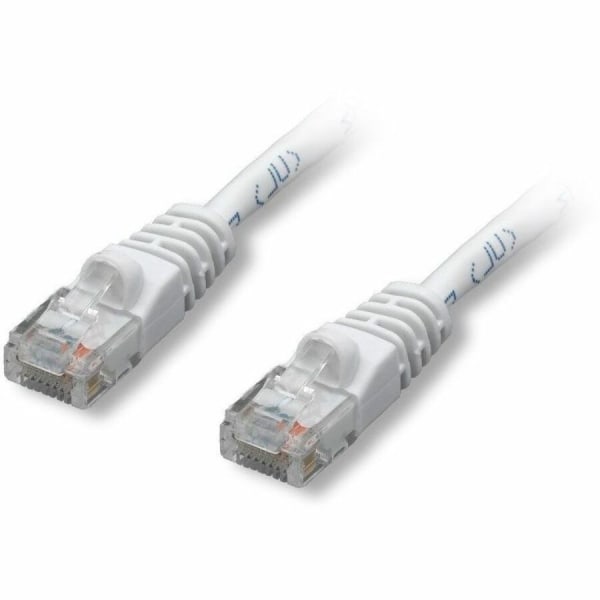 Photos - Cable (video, audio, USB) Comprehensive  Patch cable - RJ-45 (M) to RJ-45 (M) - 25 ft - CAT 5e - molded, snagless, stranded - white CAT5-350-25WHT 