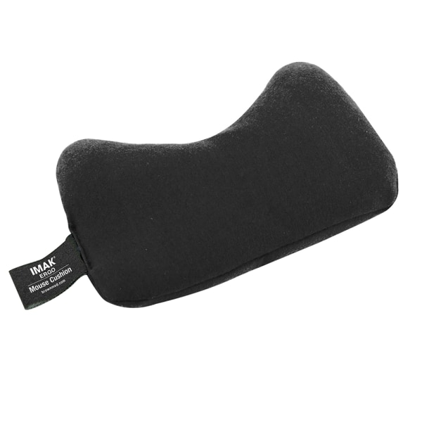 IMAK Cushion Ergobeads Wrist Rest, Non-Skid Base, Black (10165) | Quill