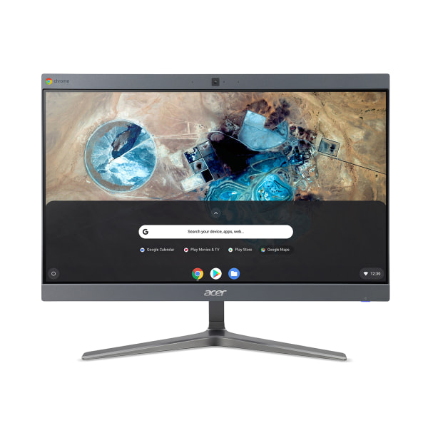 ® Chromebase CA24V2 All-In-One Desktop, 23.8"" Screen, Intel® Core™ i7, 4GB Memory, 128GB Solid State Drive, Chrome OS - Acer DQ.Z1HAA.001