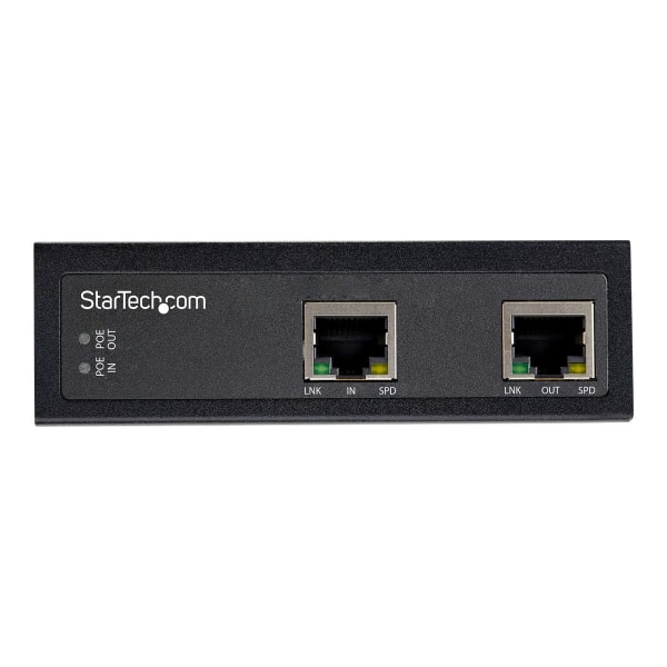 Photos - Wi-Fi Startech.com Industrial Single Port Gigabit PoE Extender - 60W 802.3bt PoE /PoE+/ PoE++ - 100m/ 330ft - Power Over Ethernet 
