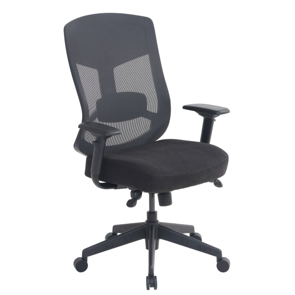 Serta® Commercial Motif Mesh Ergonomic Big And Tall High-Back Executive Chair, Black -  50769