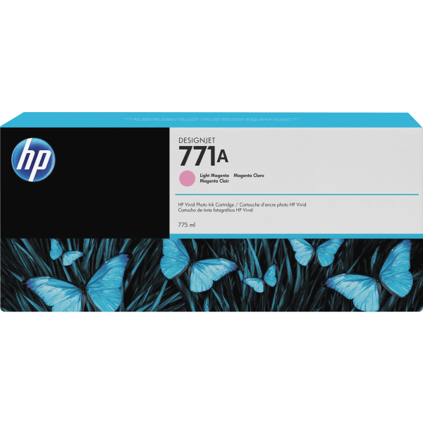 HP 771A Light Magenta Ink Cartridge, B6Y19A