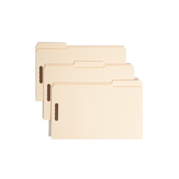 Photos - File Folder / Lever Arch File Smead ® Reinforced Tab Fastener Folders With Two Fasteners, 1/3-Cut Tab, 8 