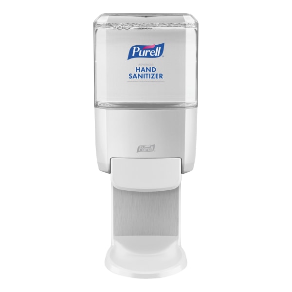 Purell Es4 Wall Mount Hand Sanitizer Dispenser White Zerbee - Purell Wall Mounted Hand Sanitizer Dispenser With Drip Tray