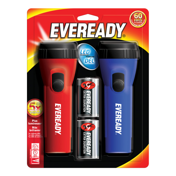 Eveready General Purpose LED Flashlight 2 Pack