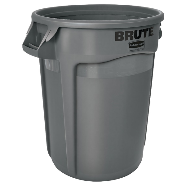 Rubbermaid Commercial Rcp2631yel Yellow Round Brute Lid for 32 Gallon for sale online 