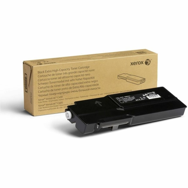 Xerox Genuine Xerox® VersaLink® C400 Color Printer, C405 Color Multifunction Printer Black Extra High capacity Toner Cartridge (10500 Pages) - 106R035 -  106R03524