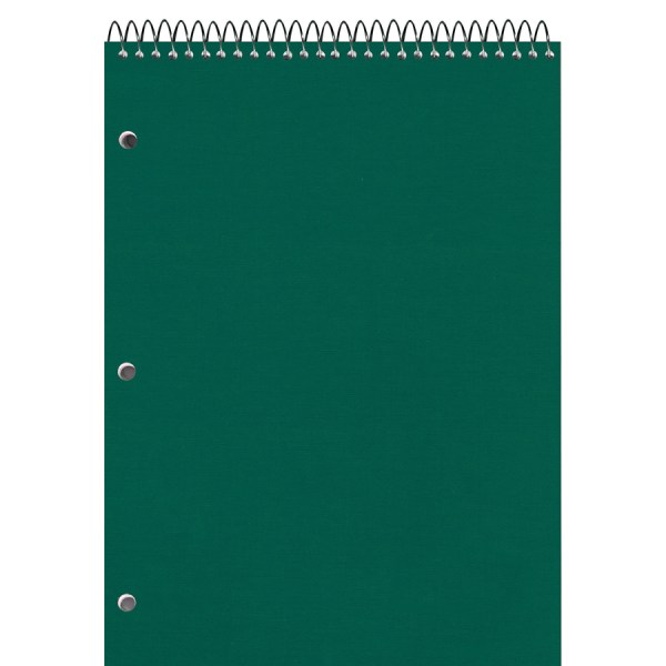 National® Brand Porta-Desk Notebook, 8 1/2"" x 11 1/2"", 1 Subject, College Ruled, 80 Sheets -  National Brand, 31186