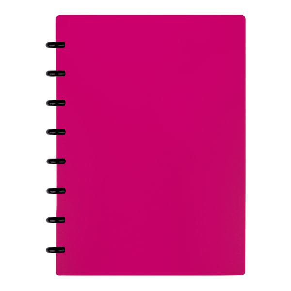 UPC 735854023652 product image for TUL� Discbound Notebook, Junior Size, Poly Cover, 60 Sheets, Pink | upcitemdb.com