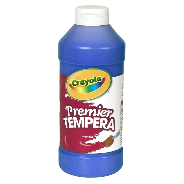 UPC 071662598426 product image for Crayola® Premier Tempera Paint, 16 Oz, Blue | upcitemdb.com